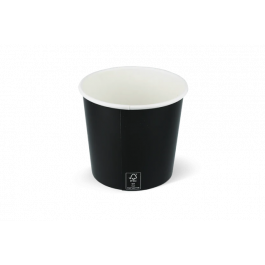 Ijsbeker karton 360ml Ø90 mm 12oz zwart FSC®Mix - 1.000 stuks