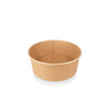 Salade & Saus cups 360ml Ø118x55 mm kraft - 500 stuks