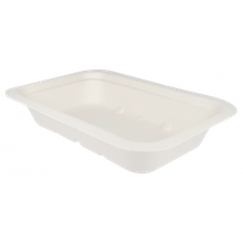 Maaltijdbak 360ml 130x35x190 mm suikerriet - 600 stuks