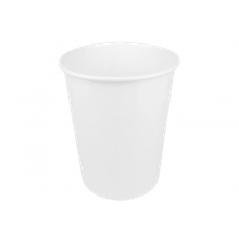 Koffiebeker 230cc 8oz Ø80 mm karton wit - 1.000 stuks