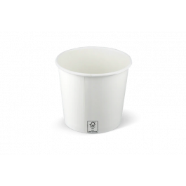 Ijsbeker karton 360ml Ø90 mm 12oz FSC®Mix wit - 1.000 stuks