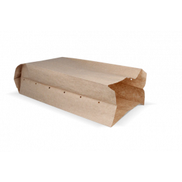 Snackzakken geperforeerd papier - 3 pond 160x100x360 mm kraft 50gr - 900 stuks