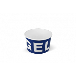 Ijsbeker karton 240ml Ø92 mm 8oz GELATO - 1.000 stuks