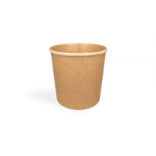 Soepbeker karton 750ml Ø118 mm 26oz kraft - 500 stuks