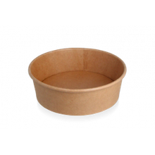 Salade Poke Bowl 1100ml 38oz Ø184x60 mm kraft - 300 stuks