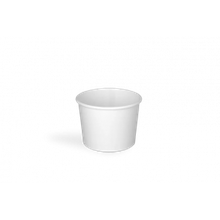 Soepbeker karton 240ml Ø90 mm 8oz wit - 500 stuks