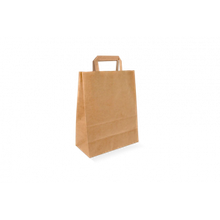 Draagtassen Papier 220x100x280 mm Bruin - 250 stuks