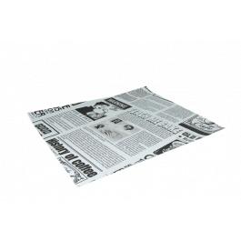 hamburgervellen vetvrij papier 330x380 mm FSC®Mix krant wit - 2.000 stuks