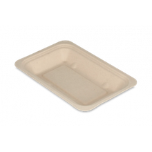 Snackschaaltje suikerriet 100x20x151 mm - 500 stuks