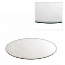 Spiegelplaat rond Ø 58cm afgeschuinde rand - 1 st