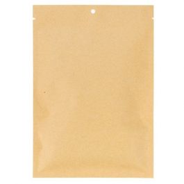 Eco Vlakke Zakken Kraft/Bioplastic 112x157mm - 100 st