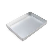 Kraft doosjes Mat Zilver 137x25x191mm - 25 st
