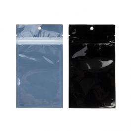 Gripzakken Milieuvriendelijk Zwart 76x114 mm - 100 stuks