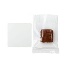 Kartonnen Koekjes Onderlegger vetvrij 70x70mm - 100 st
