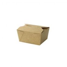 Take-Away Kartonnen Dozen Bruin 600 ml - 450 st