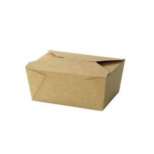 Take-Away Kartonnen Dozen Bruin 1200 ml - 300 st