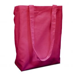 Katoenen draagtassen 38x42cm met hengsel roze - 250 st