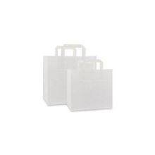 Take-away tassen 320x215x270mm Wit - 250 st