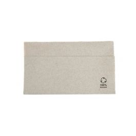 Servetten Papier Ongebleekt, 33x33 cm 1 laag, 1/8 vouw - 4.800 stuks