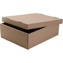 Schoolkist met deksel, afm 39,5 x 32,5 x 12,5 cm - 1 st