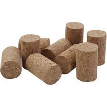 Kurken, H: 4 cm, d 2.5 cm, afm 4x2,5 cm - 50 st