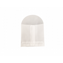 Semi transparante enveloppen 70x70mm - 100 stuks