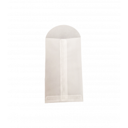 Semi transparante enveloppen 80x140mm - 100 stuks