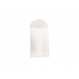 Semi transparante enveloppen 55x90mm - 100 stuks