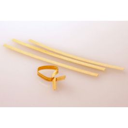 Sluitclip 152x4mm Kraft Papier - 1.000 st