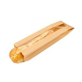 ZijvouwKraft Zakken 89x51x356 mm - 100 Stuks