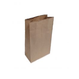 Eco Blokbodemzakken Gerecycled Kraft Papier 220x110x300mm - 100 st