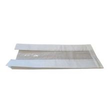 Zijvouwzakken met venster 160x80x380mm 40 g/m2 kraft - 20 my Bopp - 100 st