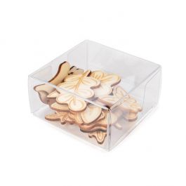 Kristalheldere Dozen Rpet 70x37x70 mm - 25 stuks