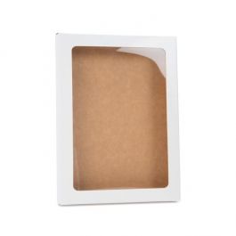 Kraftdoosjes glanzend Wit 95x15x132mm - 25 stuks